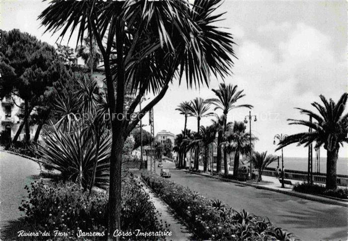 SANREMO San Remo Liguria IT Corso Imperatrice Riviera dei Fiori