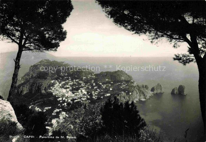 CAPRI Golfo di Napoli Campania IT Panorama da Monte Solaro