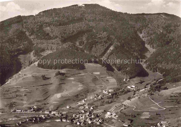 Marzell Malsburg-Marzell Kandern BW Panorama Genesungsheim Sonne Schwarzwald