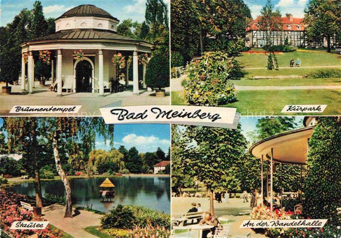 Bad Meinberg Horn-Bad Meinberg NRW Brunnentempel Kurpark Stausee Wandelhalle