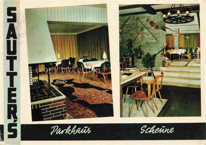 Bad Meinberg Horn-Bad Meinberg NRW Sauter's Parkhaus Scheune Restaurant Kaminzim