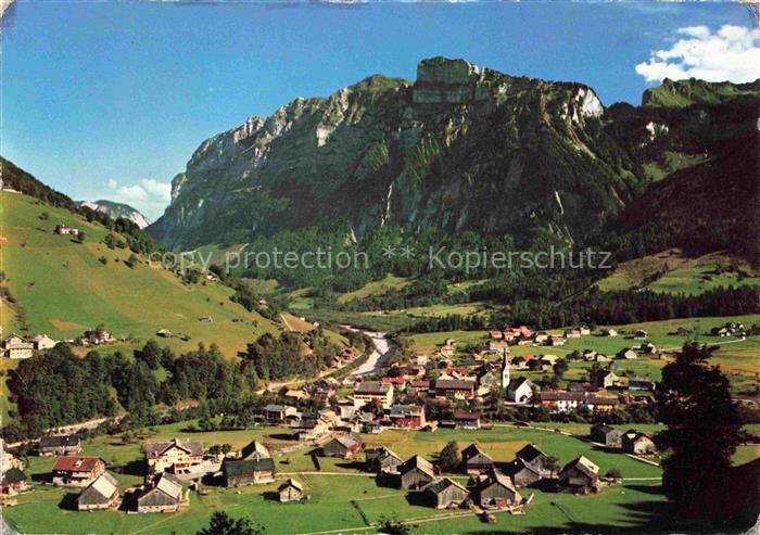 Mellau Vorarlberg AT Panorama Blick gegen Kanisfluh