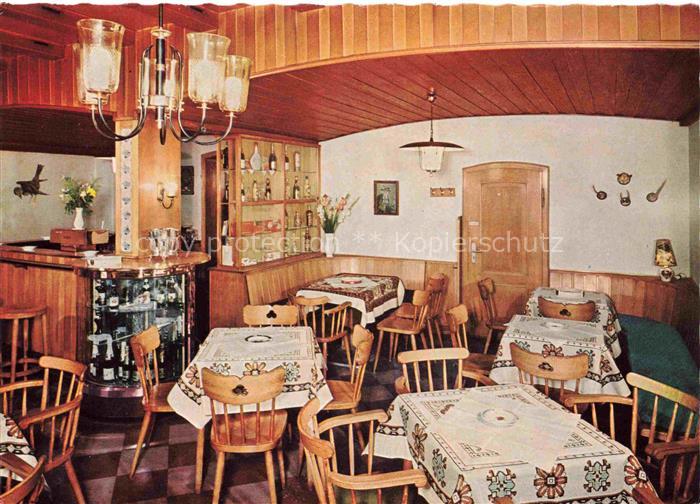 BAD OEYNHAUSEN NRW Gasthaus Jakobschaenke Gastraum