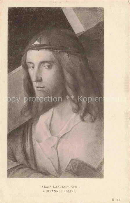 Jesus Christus Christentum J. Loewy WienGiovanni Bellini Lanckoronski