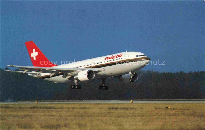 FLUGZEUGE ZIVIL Swissair Airbus A310 Europe