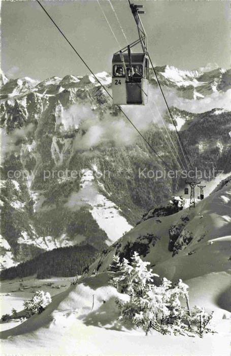 Seilbahn Cable-Car Telepherique Leysin