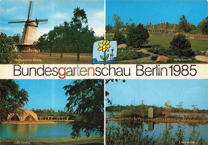 BUGA Bundesgartenschau Berlin Cafe Grotta Hauptbruecke Muehle