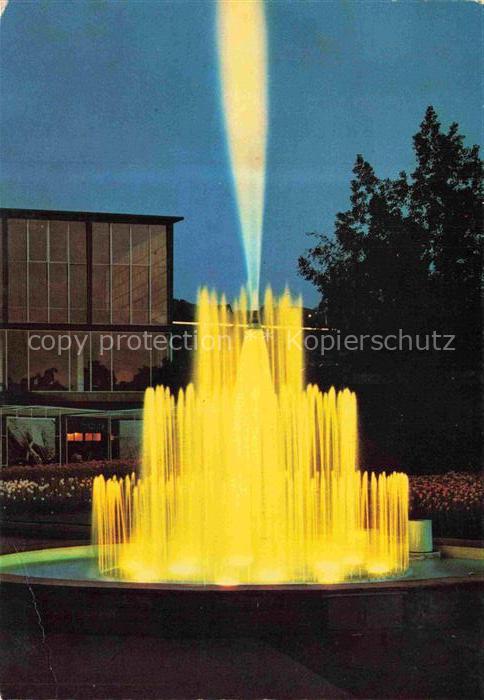 BUGA Bundesgartenschau Stuttgart Feuerspielende Wasserspiele Ehrenhof