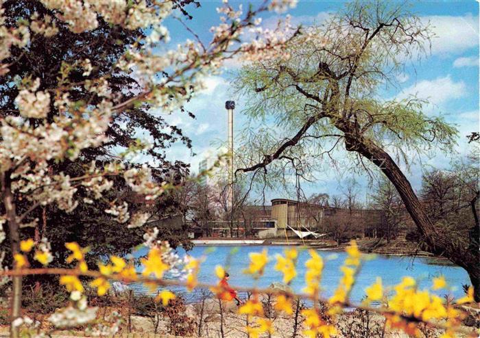 BUGA Bundesgartenschau Karlsruhe blick aus Japanischen Garten