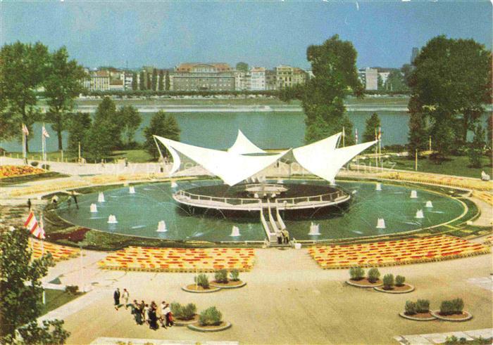 BUGA Bundesgartenschau Koeln Neue Tanzbrunnen am Rhein