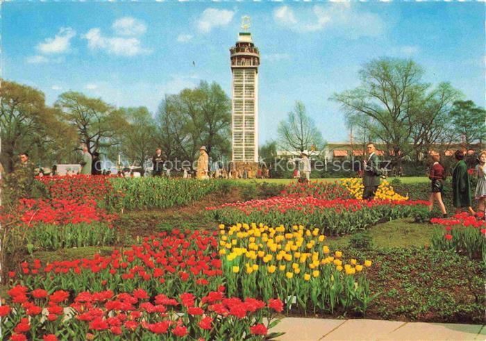 BUGA Bundesgartenschau Essen Turm Blumen