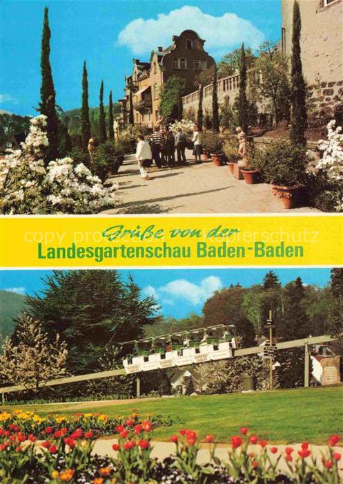 LAGA Landesgartenschau Baden Baden Schloss Pepople Poster