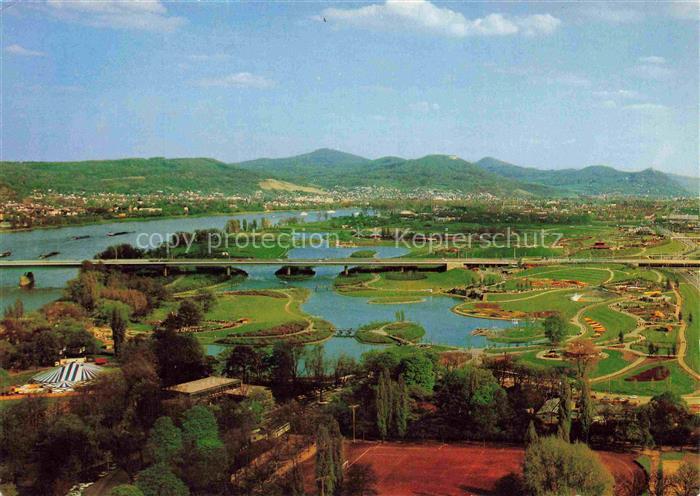 BUGA Bundesgartenschau Bonn Rheinaue Siebengebirge