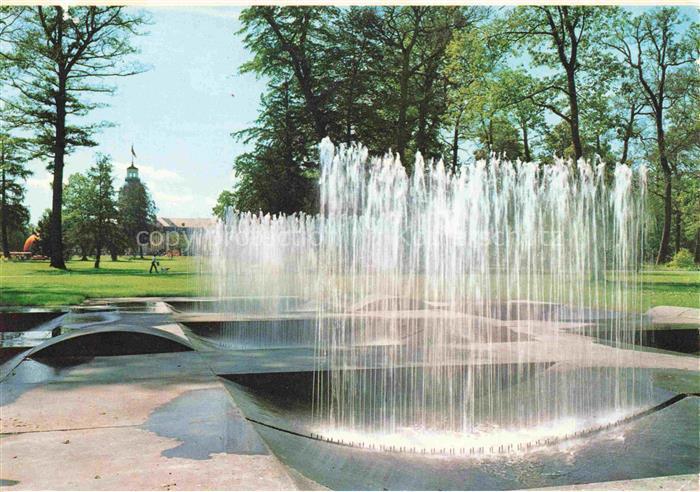 BUGA Bundesgartenschau Karlsruhe Tanzende Wasserwaende Garten am Schloss