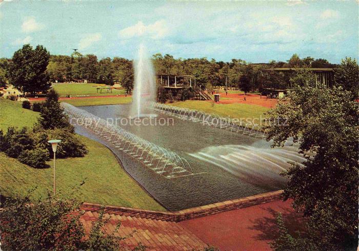 BUGA Bundesgartenschau Stuttgart Wasserspiel Haupteingang