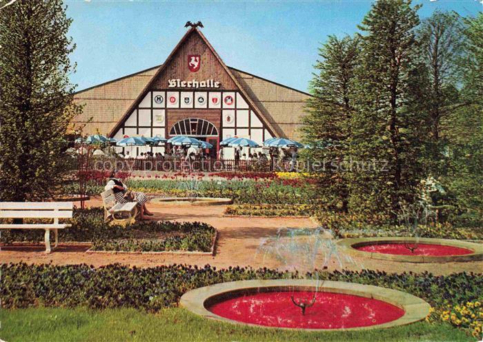 BUGA Bundesgartenschau Dortmund Brunnengarten Bierhalle