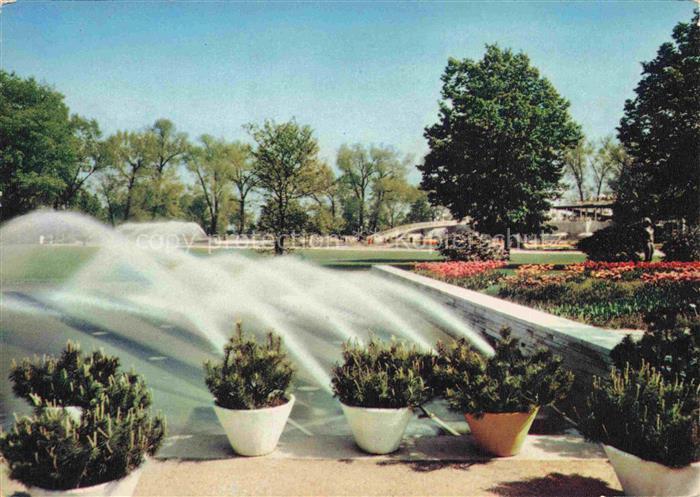 BUGA Bundesgartenschau Koeln Wasserspiele Staatenhaus