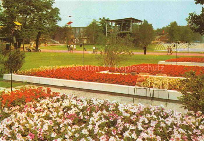 BUGA Bundesgartenschau Stuttgart Sessellift Wasserspiel