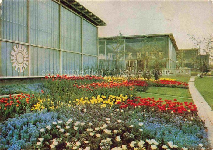 IGA Gartenbauaustellung International Erfurt Halle der CssR und Volksrepublik Un