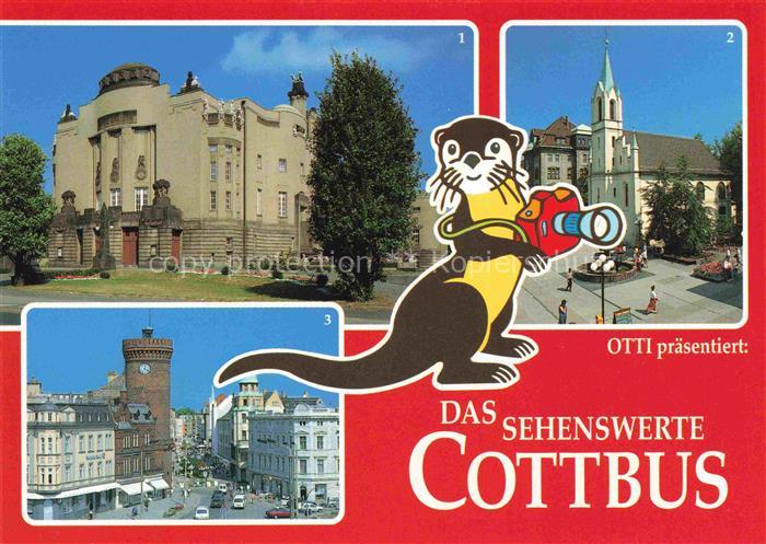 BUGA Bundesgartenschau Cottbus Stadttheater Schlosskirche