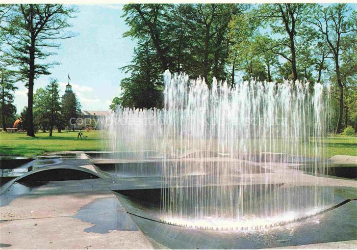 BUGA Bundesgartenschau Karlsruhe Tanzende Wasserwaende Garten am Schloss