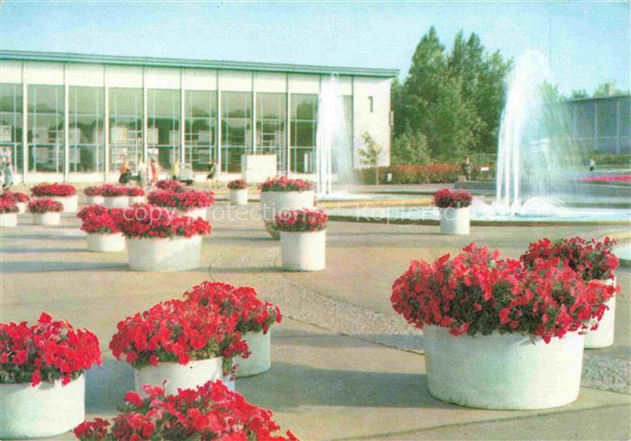 IGA Gartenbauaustellung International Erfurt DDR auf dem Festplatz