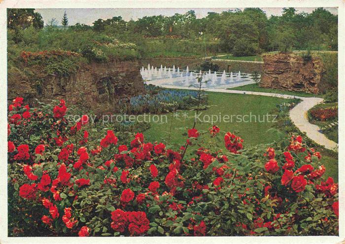 Reichsgartenschau 1939 STUTTGART Tal der Rosen