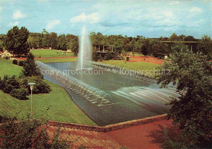 BUGA Bundesgartenschau Stuttgart Wasserspiel Haupteingang