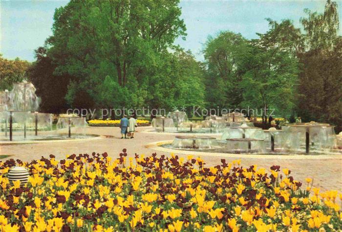 BUGA Bundesgartenschau Stuttgart Kaskadenwasserspiele Sommerblumengarten