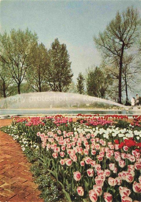 BUGA Bundesgartenschau Koeln Wasserspiel Blumenhof