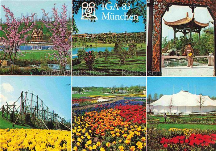 IGA Gartenbauaustellung International Muenchen Nationalgarten Thailand China Tul
