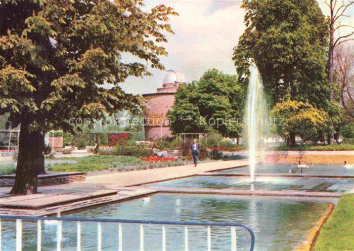 IGA Gartenbauaustellung International Erfurt Wasserspiel volkssternwarrte