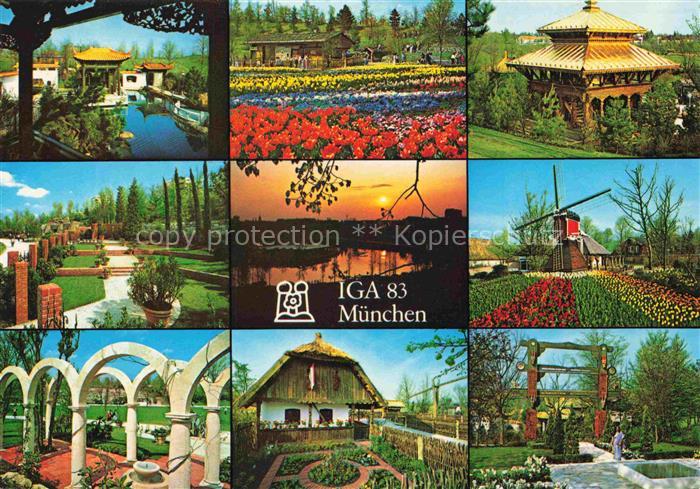 IGA Gartenbauaustellung International Muenchen Nationalgaerten China Bayern Nepa
