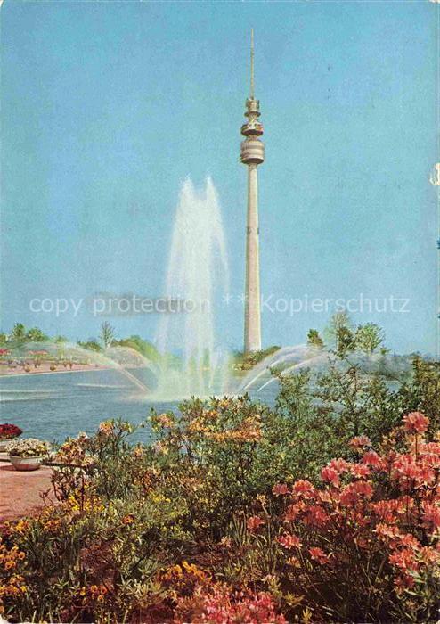 BUGA Bundesgartenschau Dortmund Ruhrallee Flamingo Teich