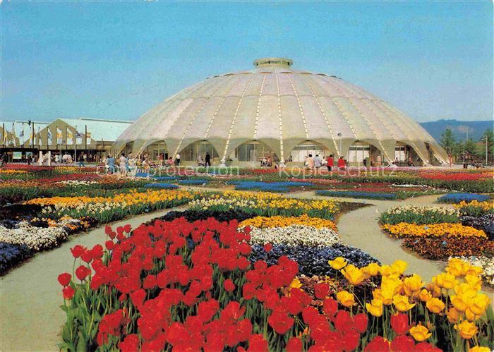 BUGA Bundesgartenschau Bonn Kuppelhalle