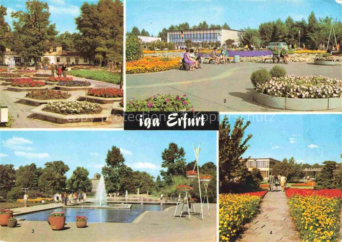 IGA Gartenbauaustellung International Erfurt Rosengarten Festplatz Wasserachse