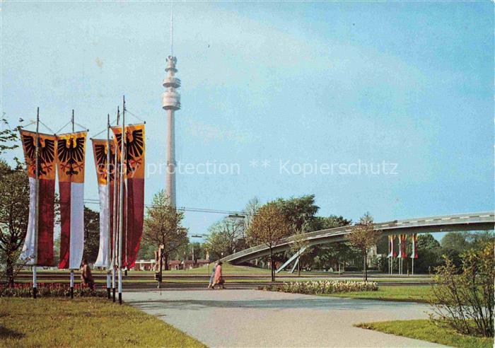 BUGA Bundesgartenschau Dortmund Eingang Kaiserhai Fernseherturm