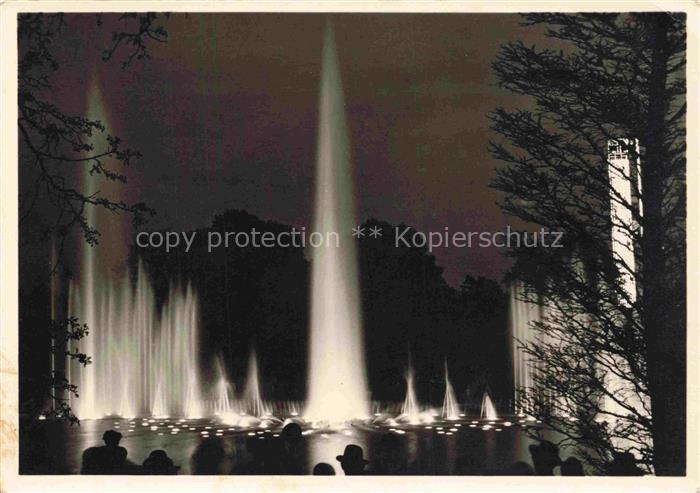 IGA Gartenbauaustellung International Hamburg Wasserlichtkonzert