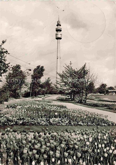 BUGA Bundesgartenschau Dortmund Tulpen Fernmeldeturm