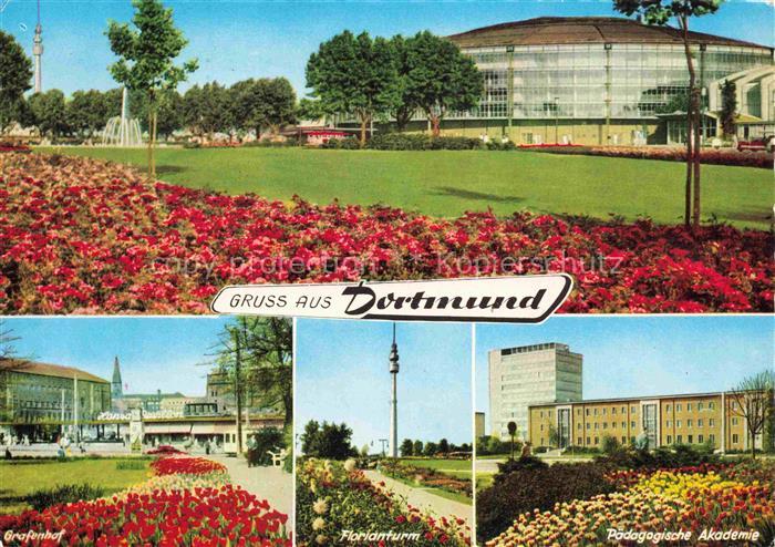 BUGA Bundesgartenschau Dortmund Paedagogische Akademie Florianturm Rosenhof