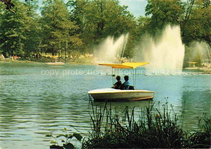 BUGA Bundesgartenschau Karlsruhe Gondoletta Wasserspielen