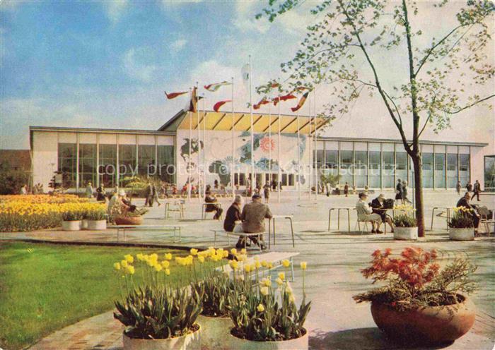 IGA Gartenbauaustellung International Erfurt Halle 1 Voelkerfreundschaft