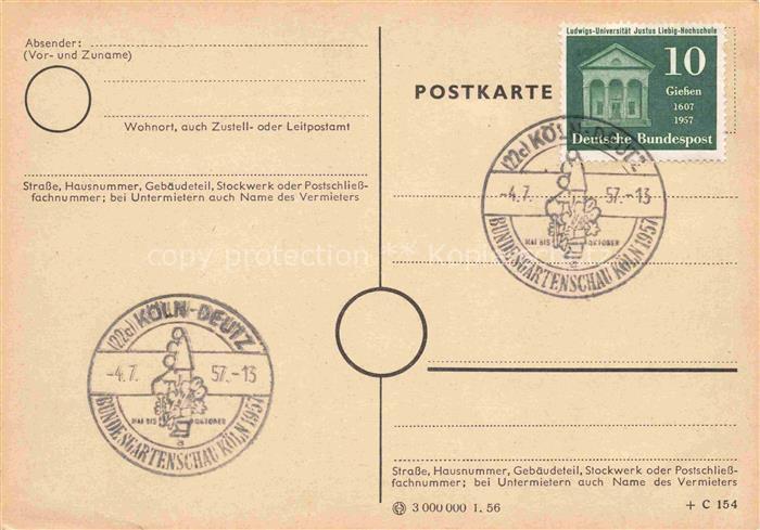 BUGA Bundesgartenschau Koeln Deutz