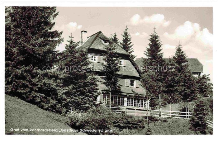 Rohrhardsberg Schonach Schwarzwald BW Gasthaus zur Schwedenschanze