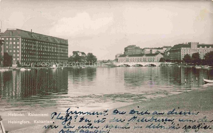 Helsingfors HELSINKI Suomi Kaisaniemi