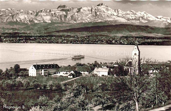 Hagnau Bodensee Panorama Kirche