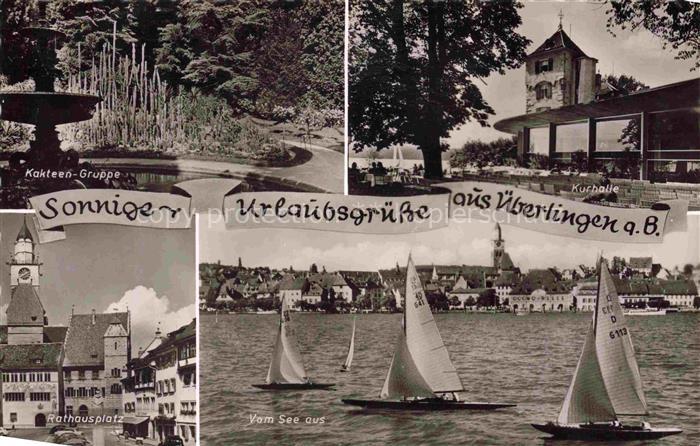 ueberlingen Bodensee BW Kakteen Kurhalle Rathausplatz Seeblick