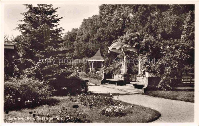 Zweibruecken Pfalz Im Rosengarten