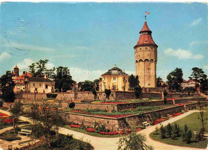 RASTATT Baden BW Pagodenburg mit Wasserturm