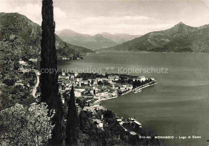 Menaggio Lago di Como Lombardia IT Panorama